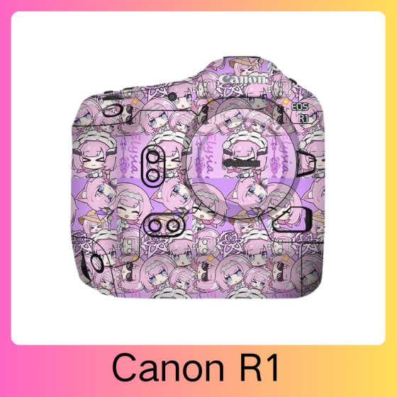 Corpo da Canon R1 - Pele câmera, adesivo câmera - com alta resistência a arranhões, à prova d'água e com design elegante.